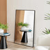 Emma Black Rectangle Wall Mirror 120x80cm