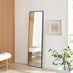 Emma Black Large Full Length Rectangle Wall Mirror 170x50cm