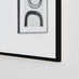 Emma Black Large Full Length Rectangle Wall Mirror 170x50cm