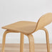 Emy Oak Veneer Wooden Bar Stool
