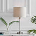 Esme Glass and Grey Table Lamp