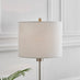 Esme Glass and White Table Lamp