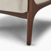 Esmeray Beige Fabric Mid Century Modern Accent Chair
