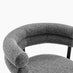 Estelle Charcoal Grey Fabric Swivel Office Chair