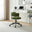 Estelle Green Fabric Swivel Office Chair