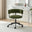 Estelle Green Fabric Swivel Office Chair