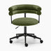 Estelle Green Fabric Swivel Office Chair