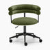 Estelle Green Fabric Swivel Office Chair