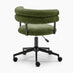 Estelle Green Fabric Swivel Office Chair