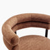 Estelle Terracotta Orange Fabric Swivel Office Chair