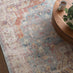 Farah Beige & Blue Persian Inspired Medallion Rug 200x300
