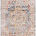 Farah Beige & Blue Persian Inspired Medallion Rug 160x230