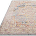 Farah Beige & Blue Persian Inspired Medallion Rug 160x230