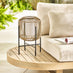 Fiji Rattan Solar Outdoor Lantern