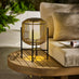 Fiji Rattan Solar Outdoor Lantern