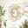 Flora Gold Medium Round Flower Frame 80cm Garden Mirror