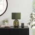 Flynn Green Glass Table Lamp