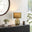 Flynn Green Glass Table Lamp