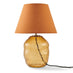 Flynn Orange Glass Table Lamp
