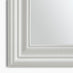 Francis White Wood Large 110x74cm Overmantle Arch Mirror