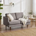 Fleur Taupe Recycled Fabric 2 Seater Sofa