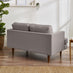 Fleur Taupe Recycled Fabric 2 Seater Sofa
