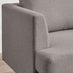 Fleur Taupe Recycled Fabric 2 Seater Sofa