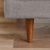 Fleur Taupe Recycled Fabric 2 Seater Sofa