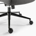 Greer Black Faux Leather Executive Swivel Office Chair