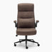 Greer Brown Faux Leather Executive Swivel Office Chair
