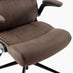 Greer Brown Faux Leather Executive Swivel Office Chair