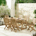 Hamburg 6 Seat Extending Table Garden Dining Set