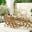 Hamburg 6 Seat Extending Table Garden Dining Set