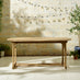 Hamburg & Asa Wood 8 Seat Extending Table Garden Dining Set