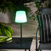 Helia Cream & Black Outdoor Table Light