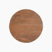 Hood Round Walnut Wood Coffee Table