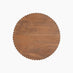 Hood Round Walnut Wood Coffee Table