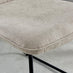 Palma Beige Stone Effect Round Dining Table & 4 Taupe Halle Chairs