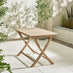 Hamburg Wood 4 Seat Folding Garden Dining Table
