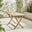 Hamburg Wood 4 Seat Folding Garden Dining Table