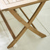 Hamburg Wood 4 Seat Folding Garden Dining Table