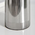 Hattie Smoked Glass & Silver Industrial Dimmable Table Lamp