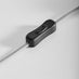 Hattie Smoked Glass & Silver Industrial Dimmable Table Lamp