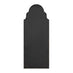 Hima Black Large Arch Wall Mirror