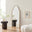 Hima Gold Large Arch Wall Mirror