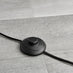 Holden Black Matte Metal Arc Standing Floor Lamp
