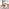 Hoomz Cream Fabric and Wood Swivel Office Chair