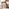 Hoomz Cream Fabric and Wood Swivel Office Chair