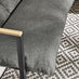 Hydra Black Metal & Grey 5 Seat Garden Corner Sofa Set