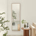 Inga Oak Wood Full Length Rectangle 170x50cm Wall Mirror